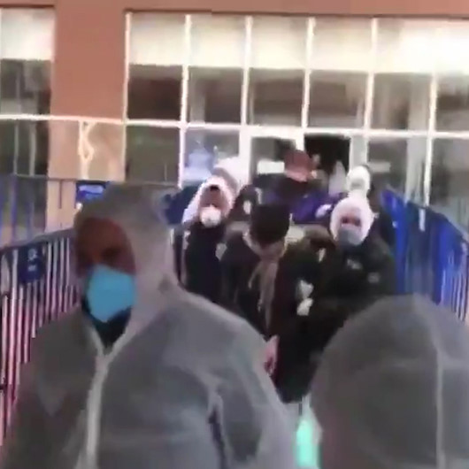 Boludaki karantina yurdunda küfürler savuran ahlaksızlar gözaltına alındı