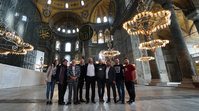 Turkish musician records Hagia Sofia acoustics