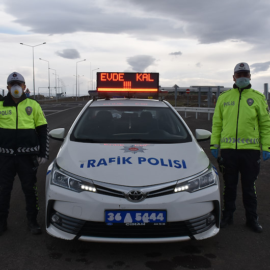 Trafik polislerinden vatandaşlara çağrı