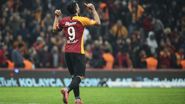 Radamel Falcao, Galatasaray formasıyla ligin ikinci yarısına muhteşem bir giriş yapmıştı.