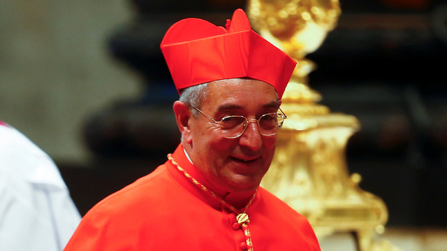 New cardinal Angelo De Donatis of Italy