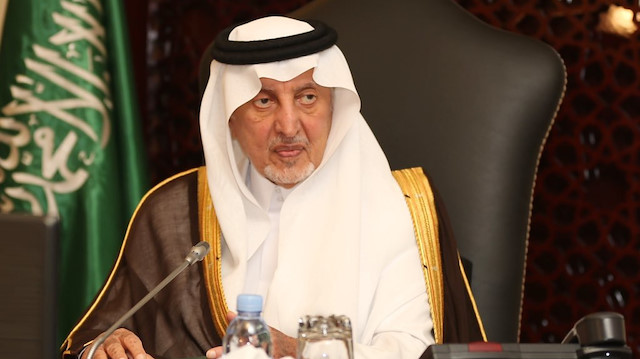 Mekke Valisi Prens Halid el-Faysal aynı zamanda Suudi Arabistan Merkez Hac Komitesi Başkanlığı da yapıyor.
