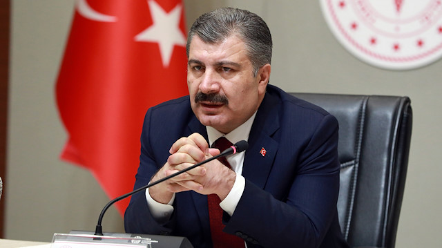 Turkish Health Minister Fahrettin Koca  