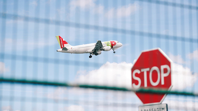 FILE PHOTO: A TAP Air Portugal Airbus A319-100 plane takes off at Lisbon's airport