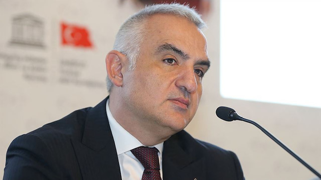 Kültür ve Turizm Bakanı Mehmet Nuri Ersoy. 