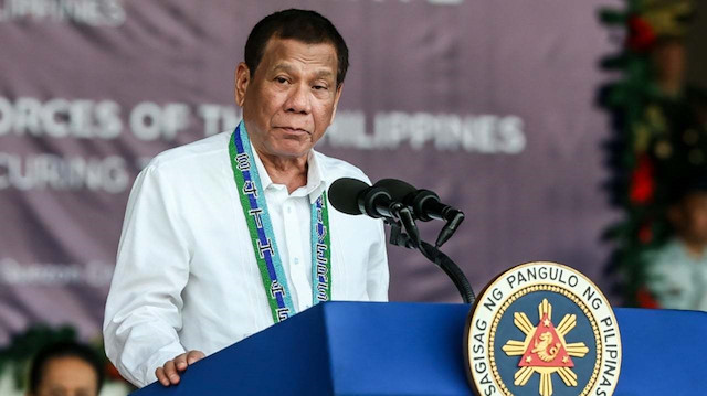 Filipinler Devlet Başkanı Duterte