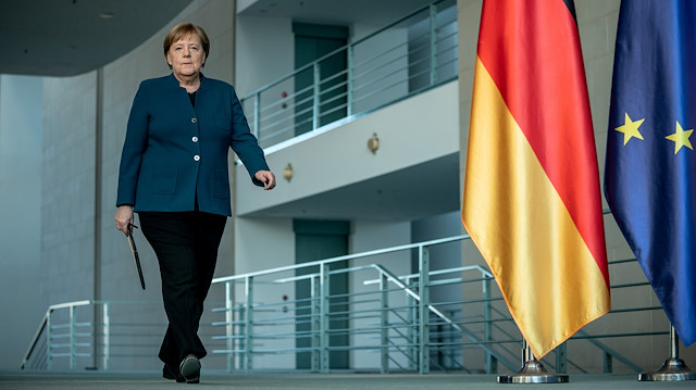 Almanya Başbakanı Angela Merkel'in karantina süresi bitti.