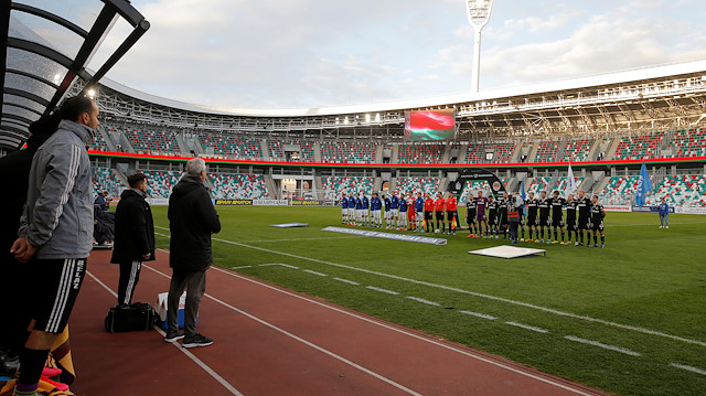 Üçüncü hafta maçları yapılan Belarus Premier Lig'de 2020 sezonu, 19 Mart'ta başlamıştı.