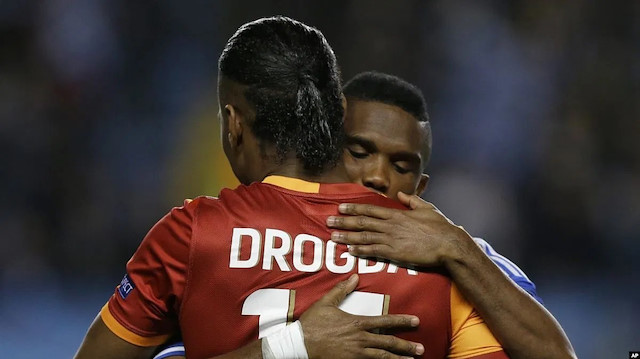 Didier Drogba ve Samuel Eto'o bir dönem Süper Lig'de forma giymişlerdi.