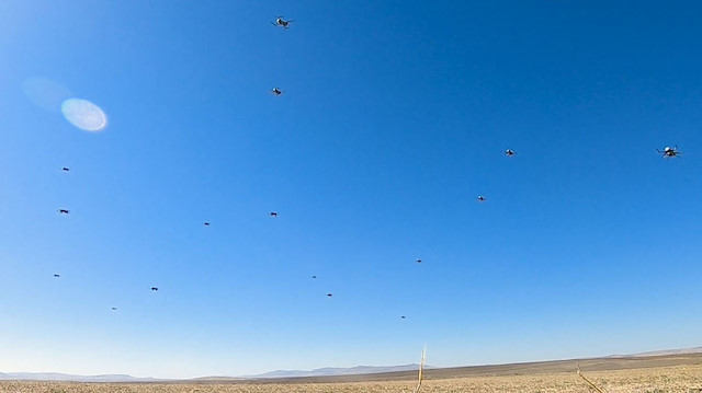 Terörle mücadelede 'kamikaze drone'lar kullanılıyor.

