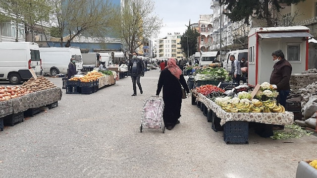 Adıyaman'da semt pazarları bugün itibariyle kurulmayacak.