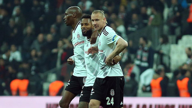 Beşiktaş'ın yabancı oyuncularından Vida, Lens ve Atiba