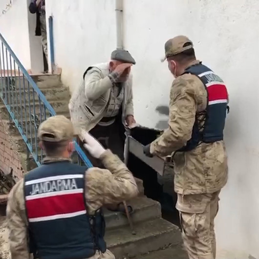 Abdullah dede Mehmetçiği 70 yıl önce askerdeki tekmili ile karşıladı