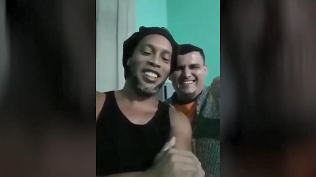 Ronaldinho, hapishaneden ailesine videolu mesaj gönderdi.