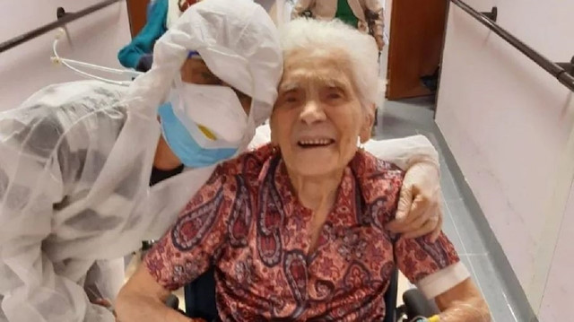  104 yaşındaki Ada Zanusso.