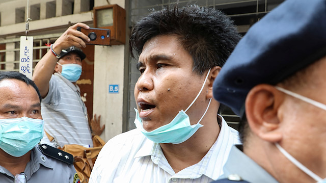 Nay Myo Lin, the editor-in-chief of Voice of Myanmar