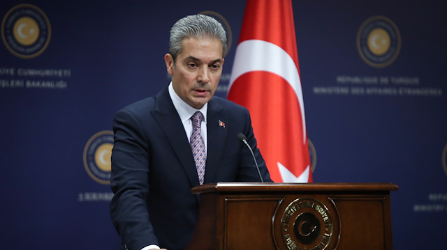 Dışişleri Bakanlığı Sözcüsü Hami Aksoy