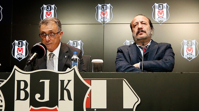 Başkan Ahmet Nur Çebi ve ikinci başkan Adnan Dalgakıran