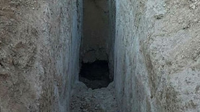 Suriye Rasulayn'dan Şanlıurfa Ceylanpınar'a uzanan tünel.
