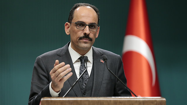 Turkish Presidential Spokesperson Ibrahim Kalin  