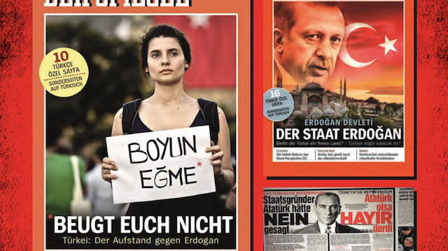 Alman medyasının aslî işi:
İslam’a, Türk’e ve Türkiye’ye saldırmak