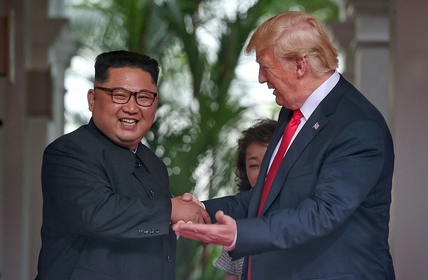 Kim Jong-un ve Donald Trump