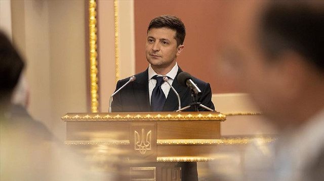 Ukrayna Devlet Başkanı Vladimir Zelenskiy.