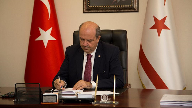 Prime Minister Ersin Tatar of the Turkish Republic of Northern Cyprus (TRNC)
