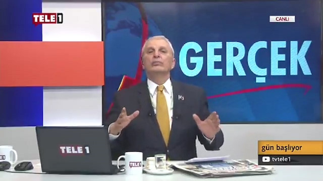 TELE-1 sunucusu Can Ataklı.