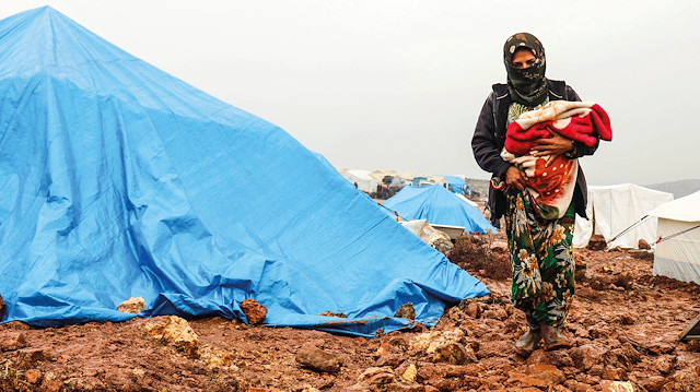 Bir İdlip tecrübesi çadırda  24 saat