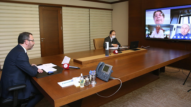 Toplantı video konferans yöntemiyle gerçekleştirildi.