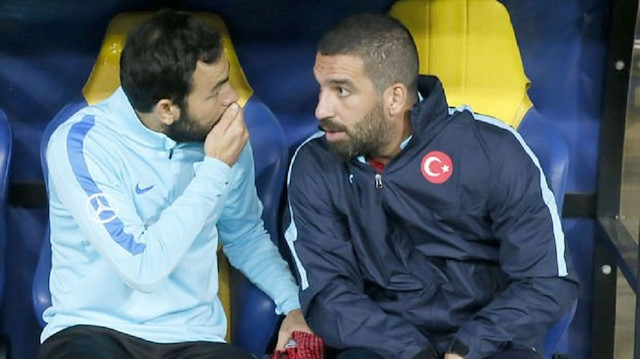 Selçuk İnan ile Arda Turan, Milli Takım ve Galatasaray'da birlikte forma giydi.