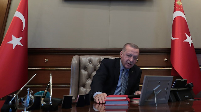 Cumhurbaşkanı Erdoğan, Tunus Meclis Başkanı ile telefon görüşmesi yaptı.