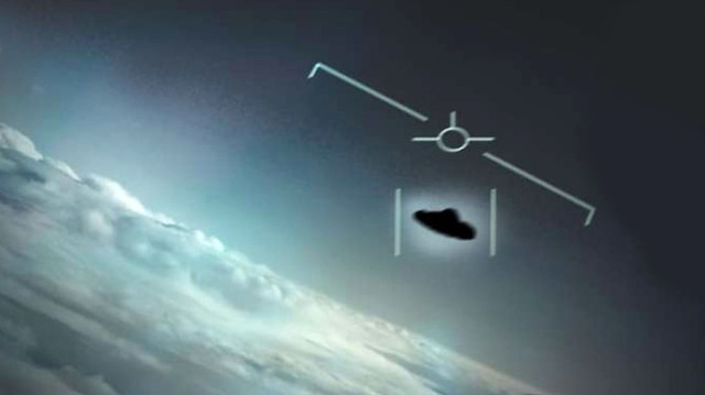 Pentagon tarafından yayınlanan UFO görüntüleri.