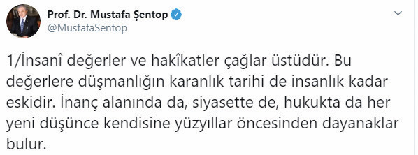 Mustafa Şetop'un paylaşımı