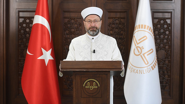 Diyanet İşleri Başkanı Ali Erbaş   