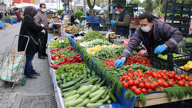 31 ilde sebze ve meyve ürünlerine olan yoğun talep fiyatlardaki artışı beraberinde getirdi.