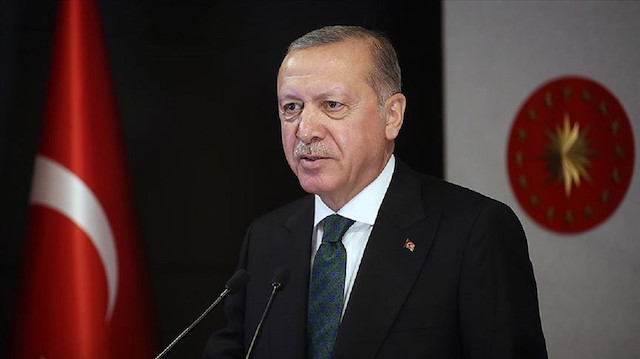 Cumhurbaşkanı Erdoğan, TRT'nin kuruluş yıl dönümünü kutladı.