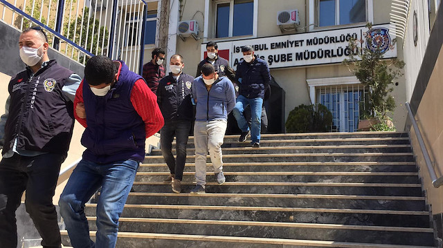 Suç makinesi hırsızlar, tutuklanarak cezaevine gönderildi. 