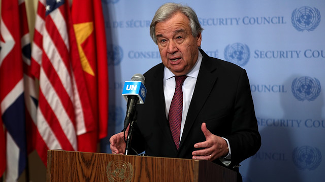 Birleşmiş Milletler Genel Sekreteri Antonio Guterres​