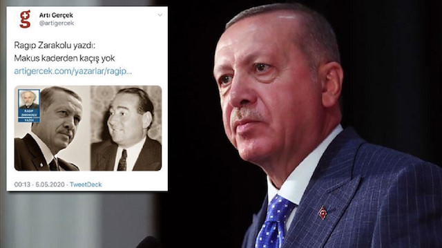 Zarakolu, "Makus kaderden kaçış yok" başlıklı köşe yazısında Erdoğan'ı idamla tehdit etmişti.