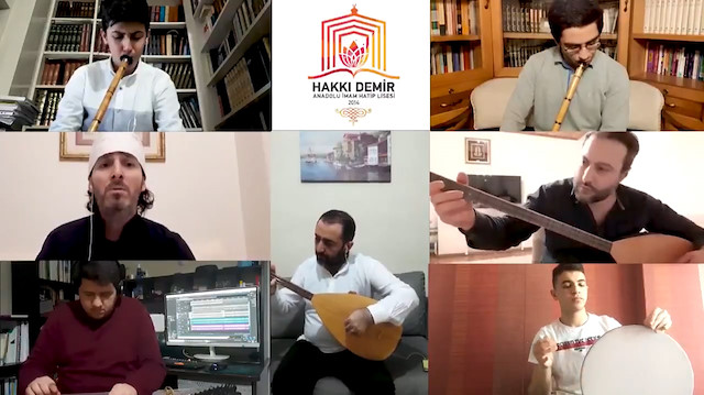 Üsküdar Hakkı Demir Anadolu İHL öğrencilerinden ilahi dinletisi