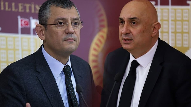 CHP Grup Başkanvekilleri Özgür Özel ve Engin Özkoç. 