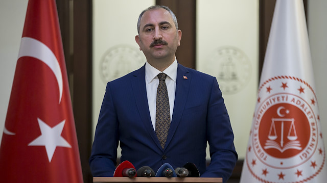 Adalet Bakanı Abdülhamit Gül açıklama yaptı.