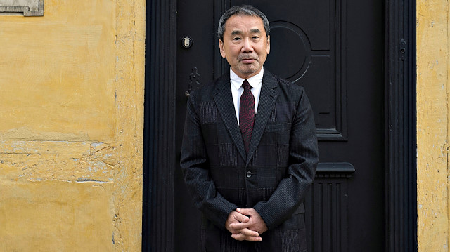 FILE PHOTO: Japanese writer Haruki Murakami, laureate of Hans Christian Andersen Literature Award 2016, is seen outside H. C. Andersen's house in Odense, Denmark October 30, 2016. Scanpix Denmark/Henning Bagger/via REUTERS/File Photo ATTENTION EDITORS - THIS IMAGE WAS PROVIDED BY A THIRD PARTY. DENMARK OUT. NO COMMERCIAL OR EDITORIAL SALES IN DENMARK. NO COMMERCIAL SALES.

