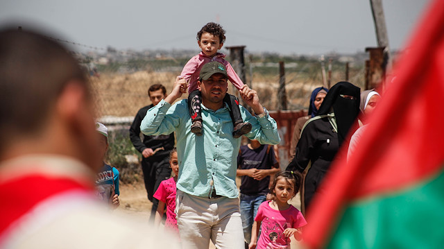 Palestinian population double ninefold since Nakba