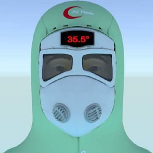 Vanda akıllı maske tasarladılar: Verileri anında sağlık kuruluşuna iletecek