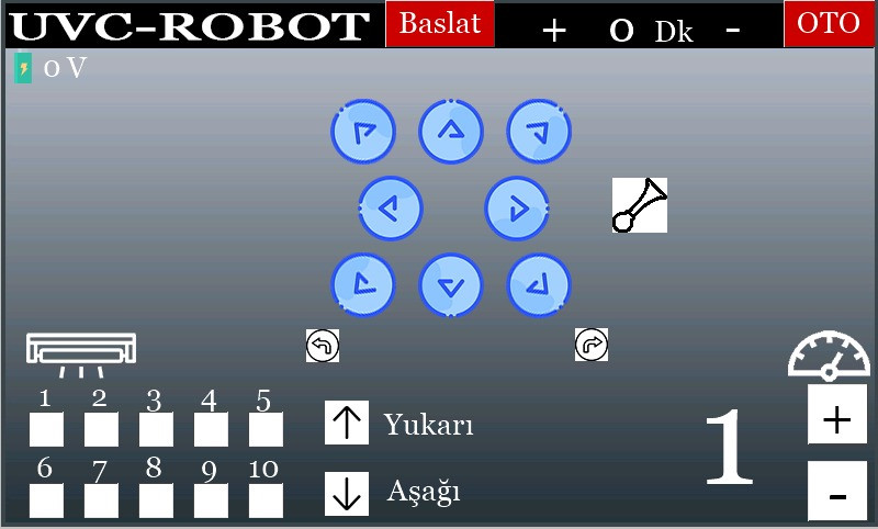 Yenimahalle Şehit Mehmet Şengül Mesleki ve Teknik Anadolu Lisesi'nin geliştirdiği robot.