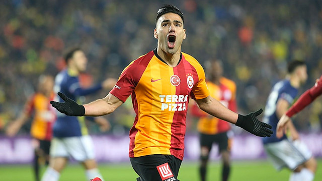 Radamel Falcao, Süper Lig'de çıktığı 14 maçta 9 gol attı.