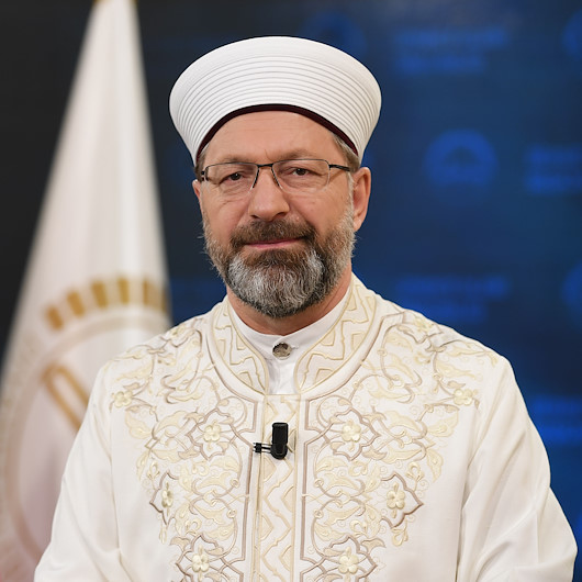 Diyanet İşleri Başkanı Ali Erbaştan Kadir Gecesi mesajı